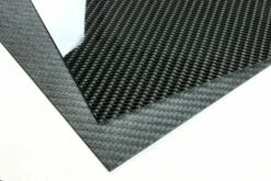 EconomyPlate™ Solid Carbon Fiber Sheet ~ 1/16" X 12" X 12"